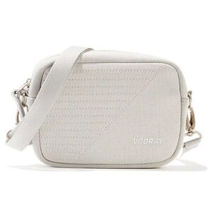 NEW Vooray Sidekick Crossbody Phone Bag Neoprene Weather-Resistant Gray Moto